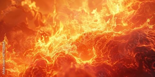 Fiery Abstract Background © Ruqqq
