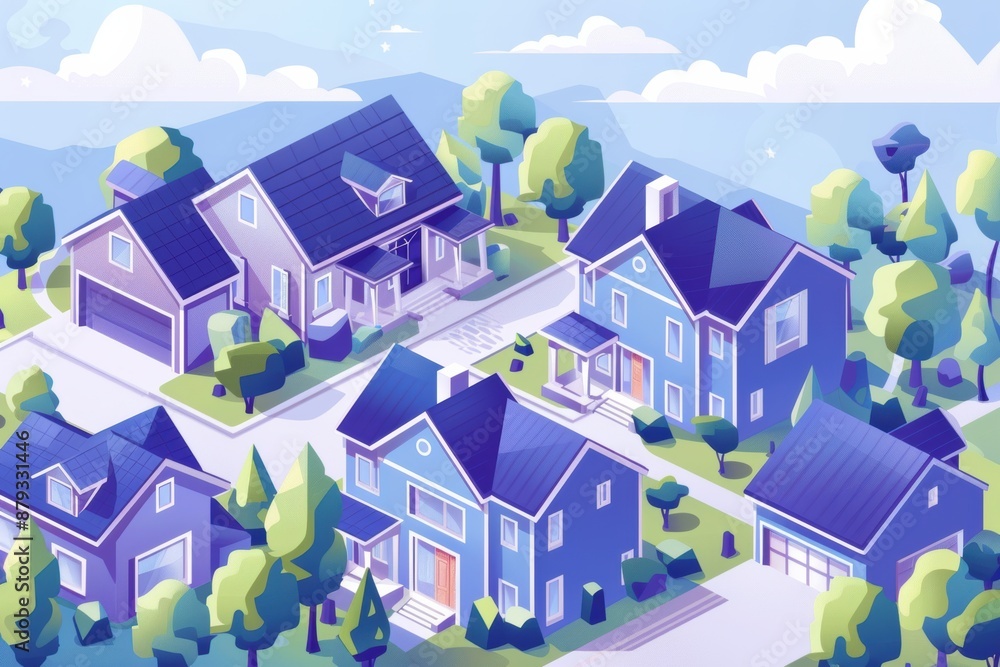 Real estate agency concept, professional services, buying and selling properties Real estate agency concept, professional services, buying and selling properties