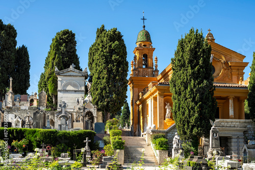 Friedhof du Château in Nizza photo