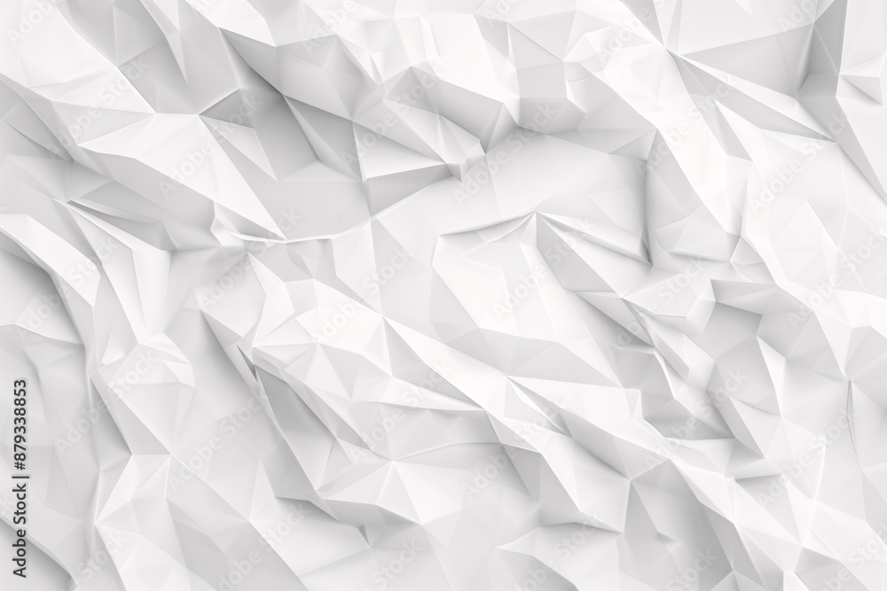 A close up of a crumpled white piece of paper with a rough, textured surface A close up of a crumpled white piece of paper with a rough, textured surface
