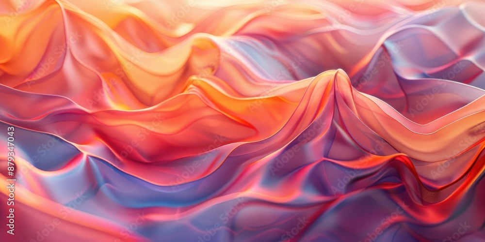 Obraz premium Abstract Swirling Colors