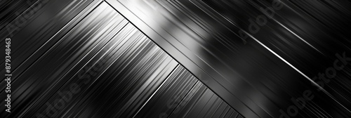 Abstract Black and White Metal Texture