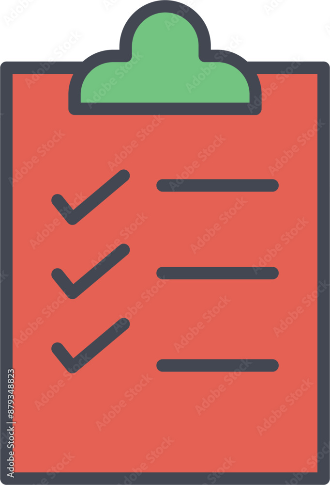 Checklist Vector Icon Checklist Vector Icon