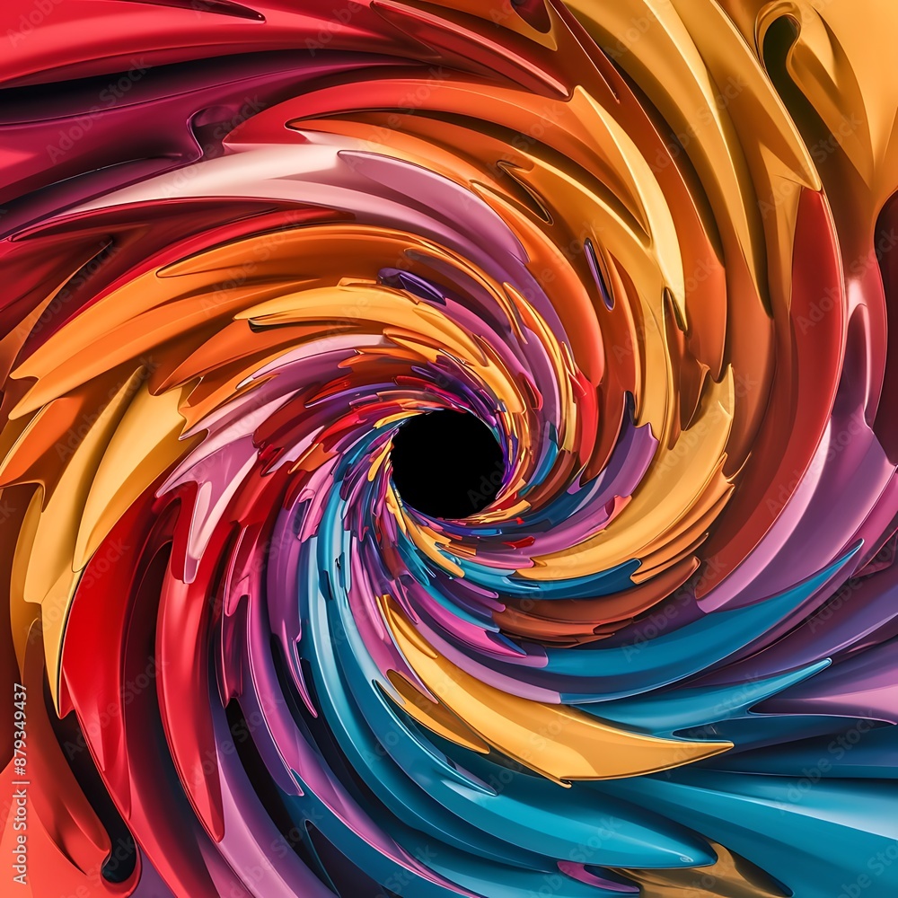 3D Abstract Multicolor Visualization Wallpaper 3D Abstract Multicolor Visualization Wallpaper