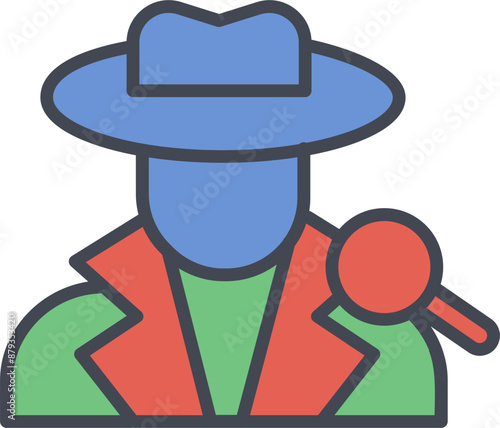 Detective Vector Icon