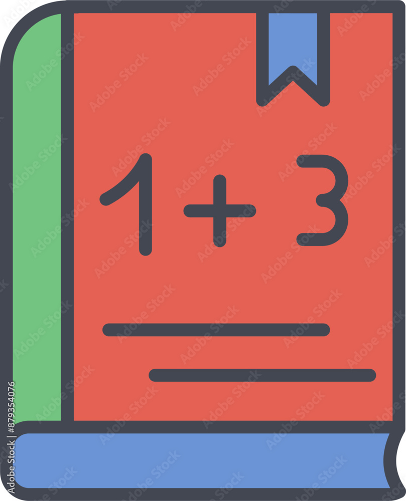 Fototapeta premium Math Vector Icon