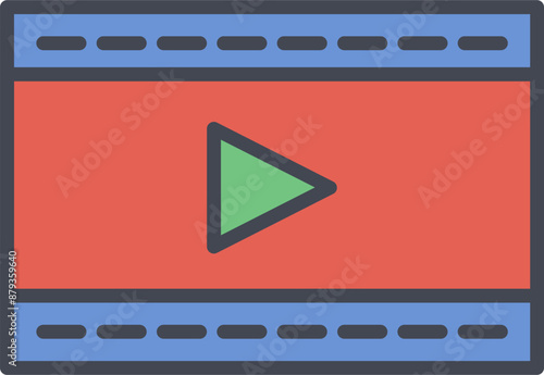 Video & Animation Vector Icon