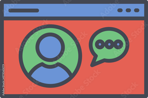 Web Support Vector Icon