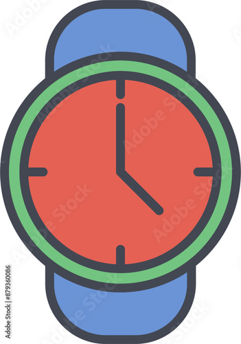 Watch Vector Icon