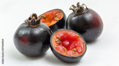 Rhobs El Arsa fruit on white background photo