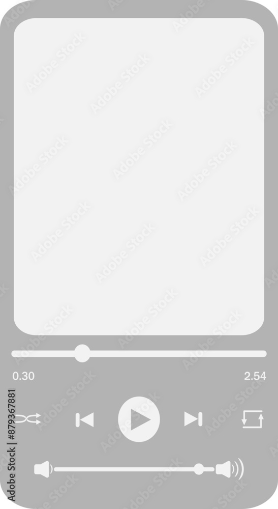 Music Player Graphic 
