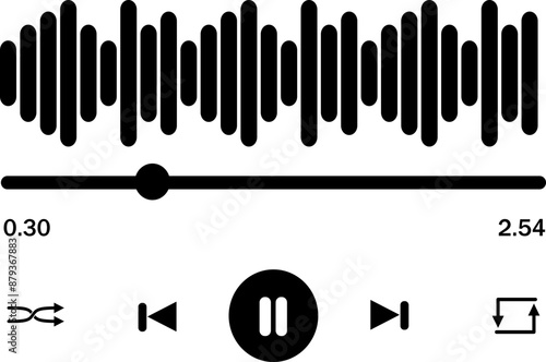 Music Player Graphic 