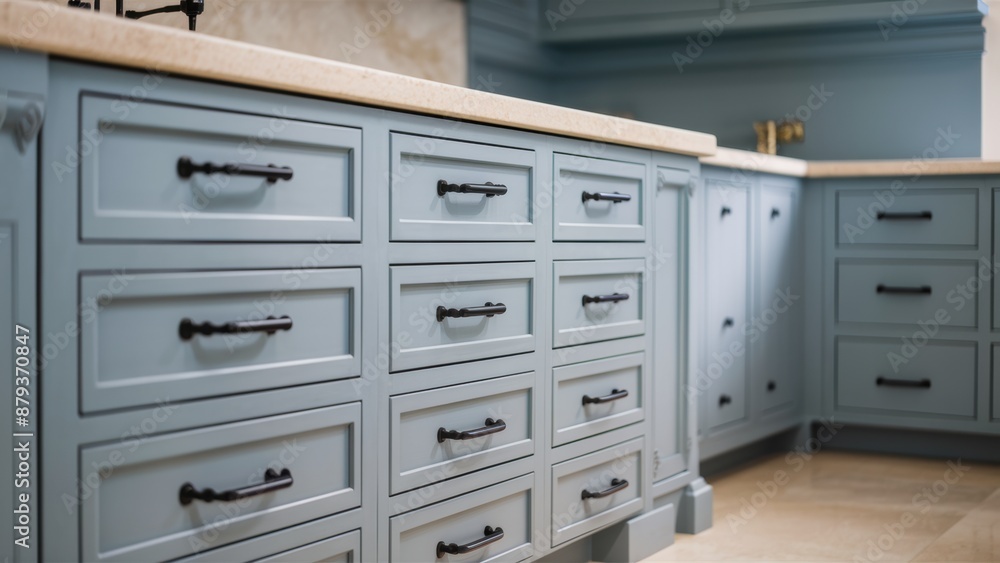 A kitchen with a lot of drawers and cabinets in it, AI A kitchen with a lot of drawers and cabinets in it, AI