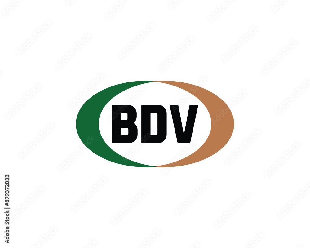 BDV Logo design vector template BDV Logo design vector template