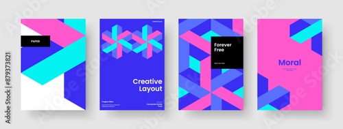 Creative Flyer Layout. Geometric Report Template. Isolated Brochure Design. Background. Book Cover. Banner. Business Presentation. Poster. Leaflet. Magazine. Brand Identity. Handbill. Notebook