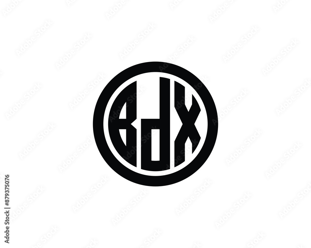 BDX Logo design vector template. BDX Logo design. BDX Logo design vector template. BDX Logo design.