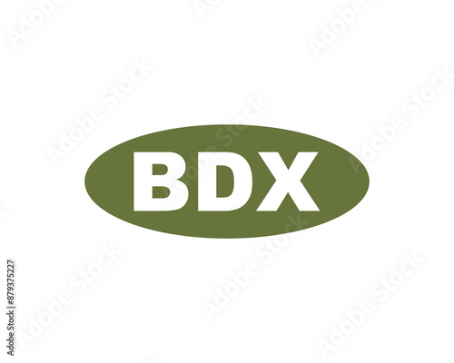 BDX Logo design vector template. BDX Logo design. photo