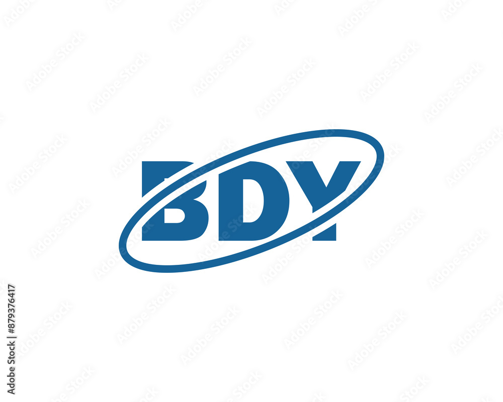 BDY Logo design vector template. BDY logo design. BDY Logo design vector template. BDY logo design.