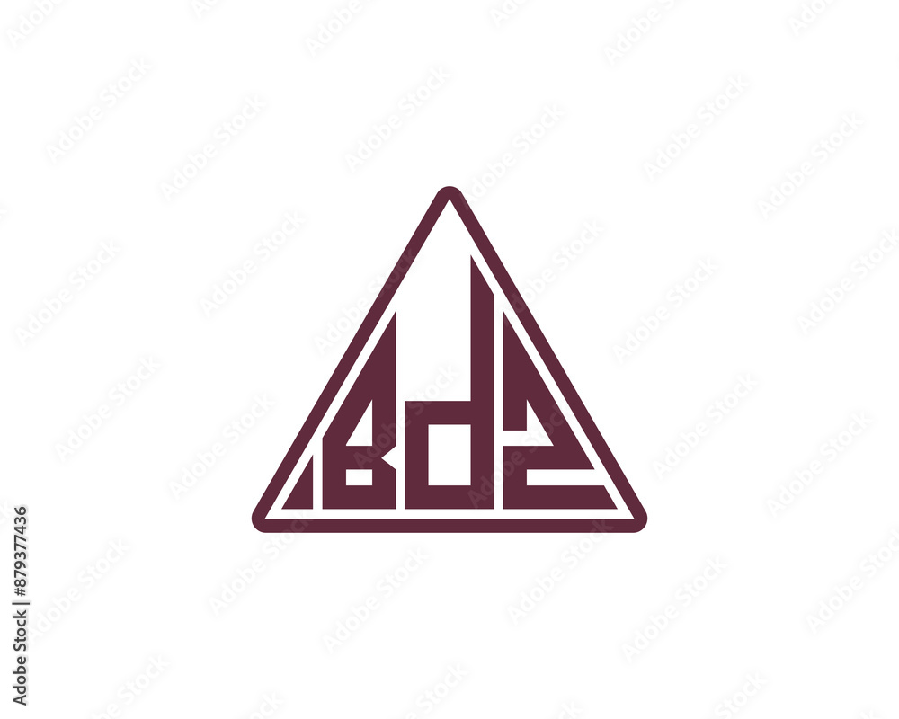 BDZ logo design vector template. BDZ logo design. BDZ logo design vector template. BDZ logo design.