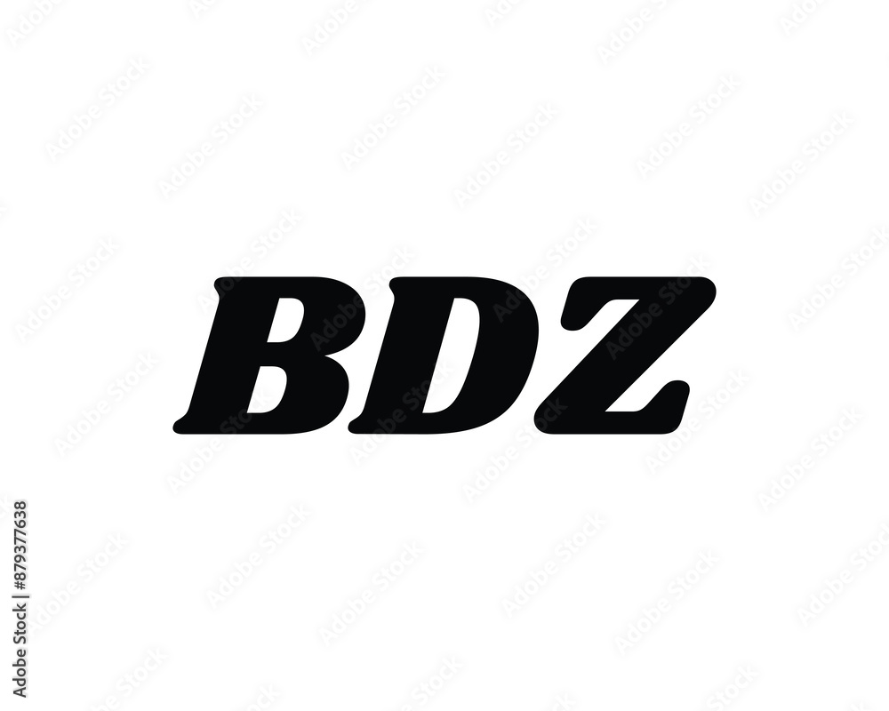 BDZ logo design vector template. BDZ logo design. BDZ logo design vector template. BDZ logo design.