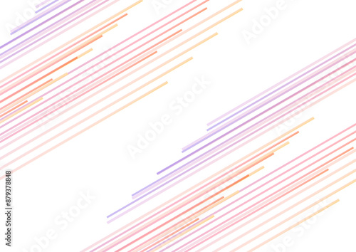 カラフルな抽象ラインイメージ背景