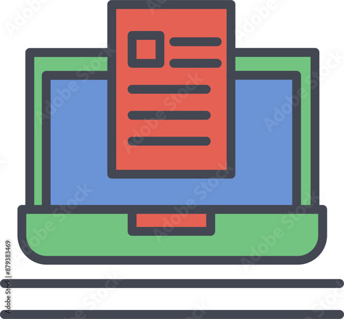 Blog Vector Icon