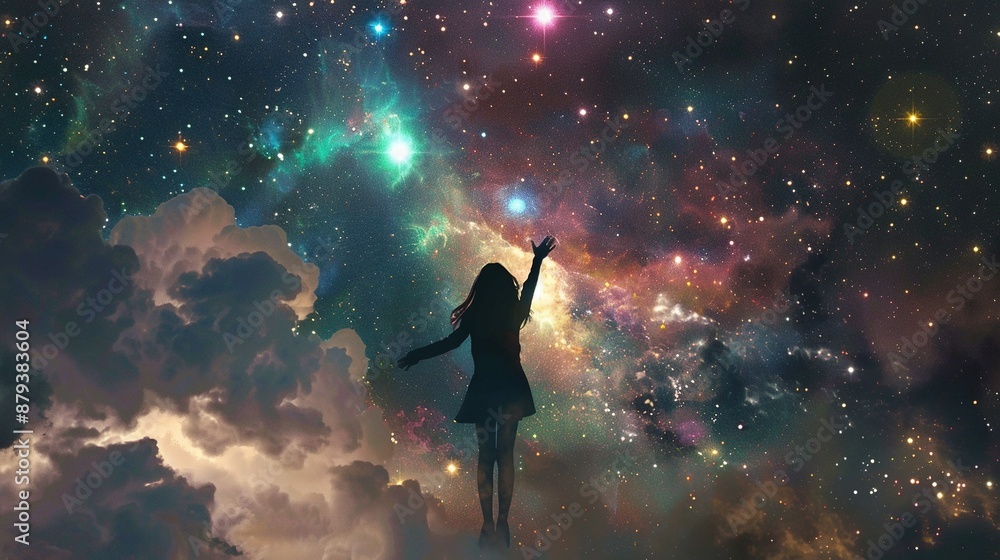 Fototapeta premium Reaching for the Stars