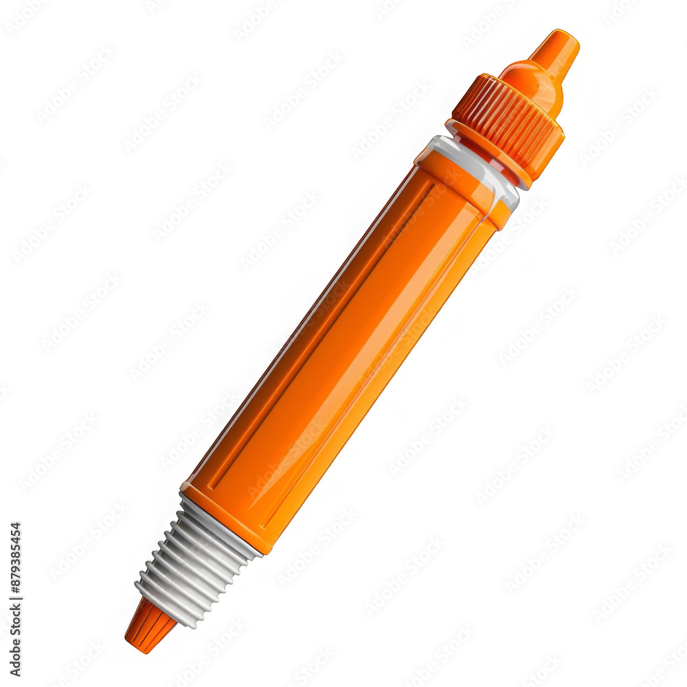 Orange Marker Pen. Orange Marker Pen.