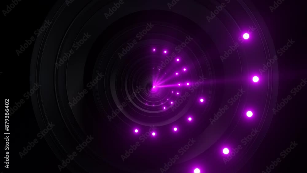 Pink Radial Light Bulb Tunnel in a seamless loop.
Pink Radial Light Bulb Tunnel in a seamless loop.