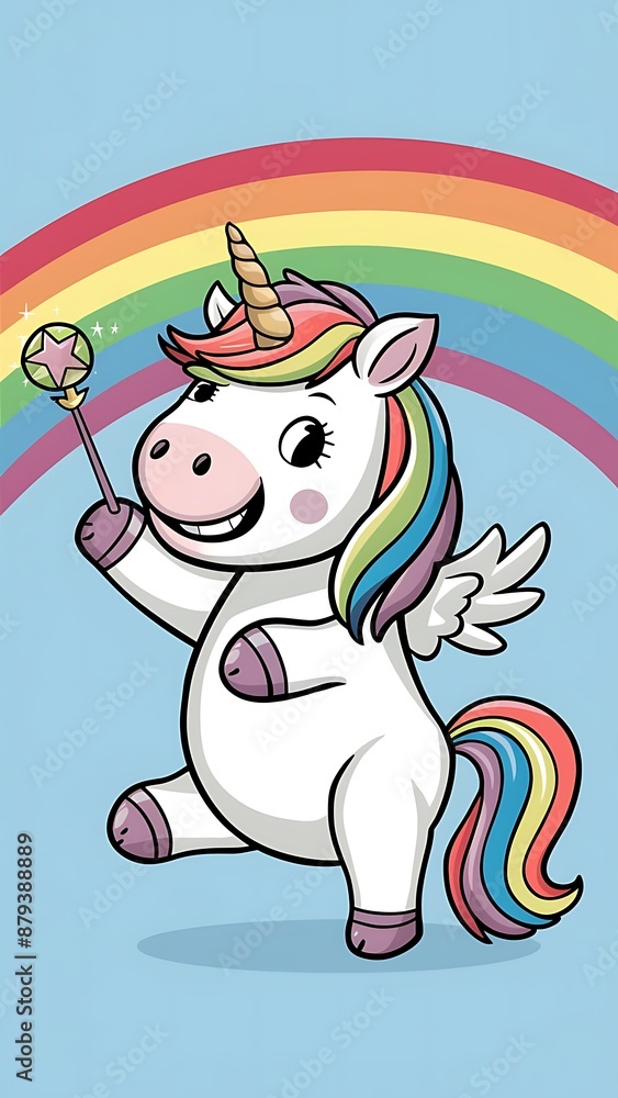 Cute unicorn Cartoon Vector Icon Illustration Cute unicorn Cartoon Vector Icon Illustration