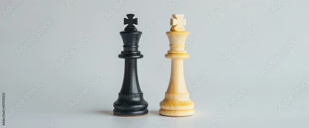 Contrast and Strategy: A Tale of Two Kings in Chess's Timeless Battle - Generative AI Contrast and Strategy: A Tale of Two Kings in Chess's Timeless Battle - Generative AI