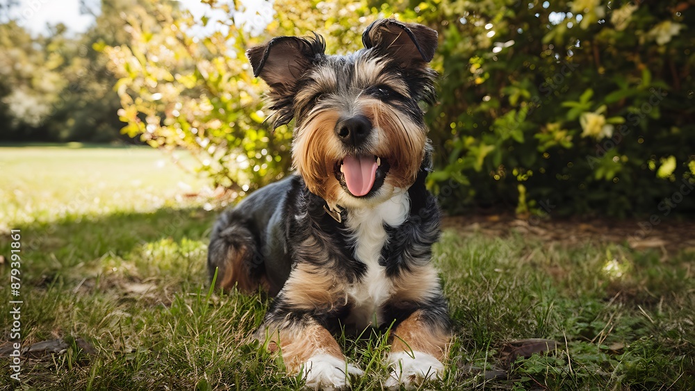 dog with expression sticking out his tongue wallpaper dog with expression sticking out his tongue wallpaper