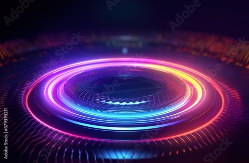 abstract background with circles