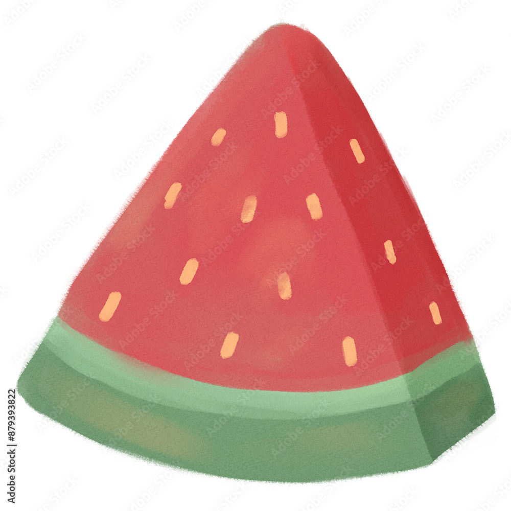 illustration draw watermelon fruit illustration draw watermelon fruit