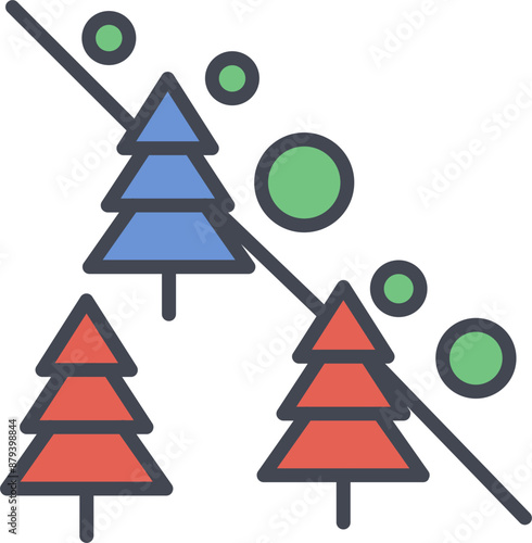 Avalanche Vector Icon
