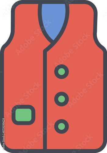 Vest Vector Icon