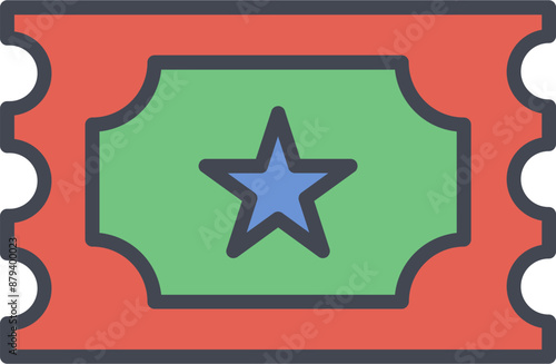 Tickets Vector Icon