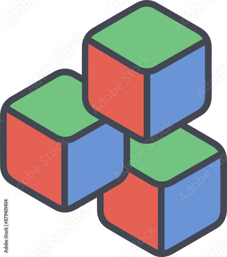 Ice Vector Icon