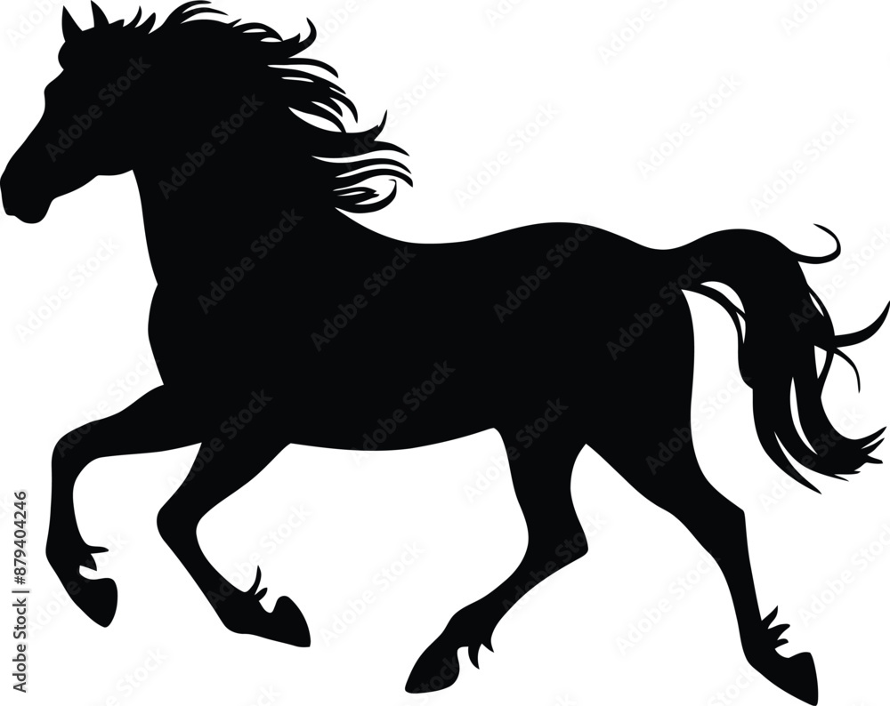 Horse silhouette Vector Illustration Of A Cute Horse set Silhouette
Horse silhouette Vector Illustration Of A Cute Horse set Silhouette