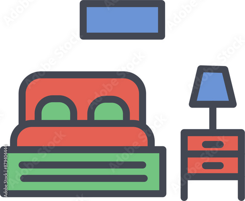 Bedroom Vector Icon