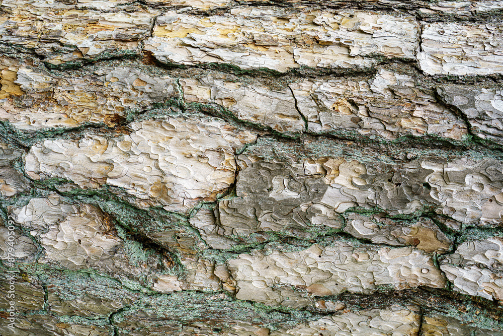Close-up texture of gray pine treebark. Absract nature background. Close-up texture of gray pine treebark. Absract nature background.