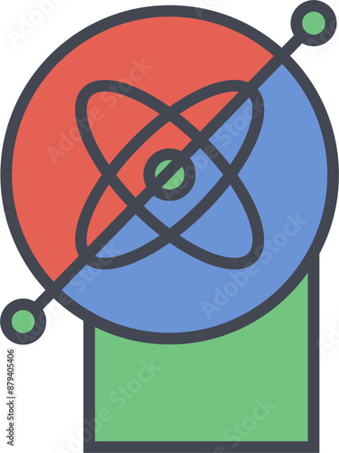Gyroscope Vector Icon