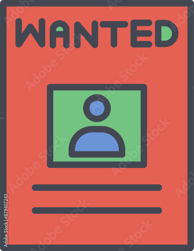 Wanted Poster Vector Icon