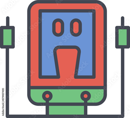 Voltmeter Vector Icon