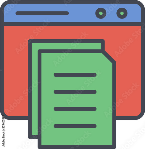 Document Vector Icon
