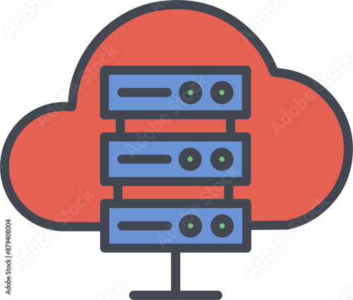 Hosting Vector Icon