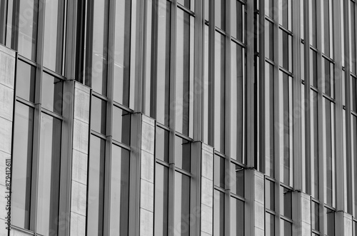 Wallpaper Mural abstract black and white building nashville Torontodigital.ca