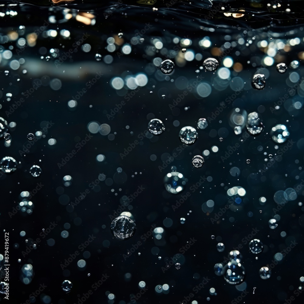 water with bubbles. water with bubbles.