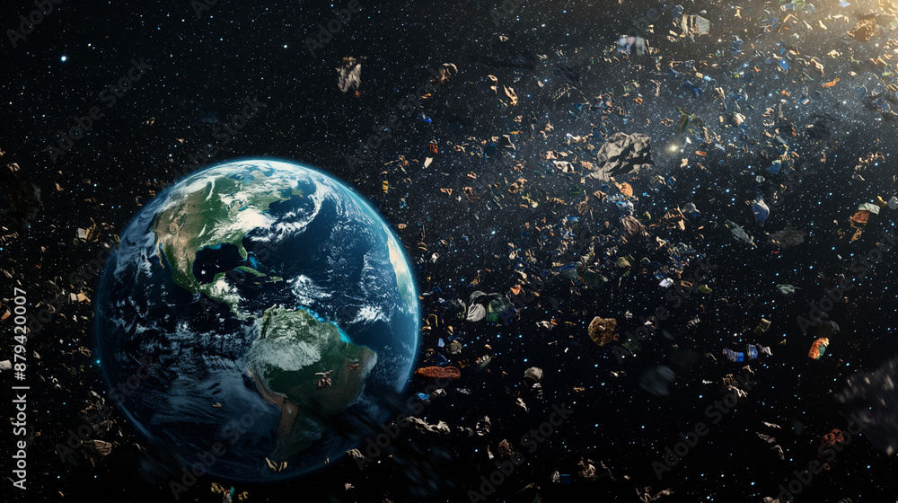 Obraz premium Facing the Environmental Truth