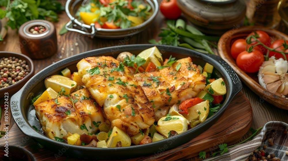 Merluza a la plancha is fried hake seasoned image Merluza a la plancha is fried hake seasoned image
